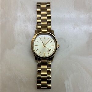 Women’s Michael Kors Gold-Tone Watch with Gold Dial